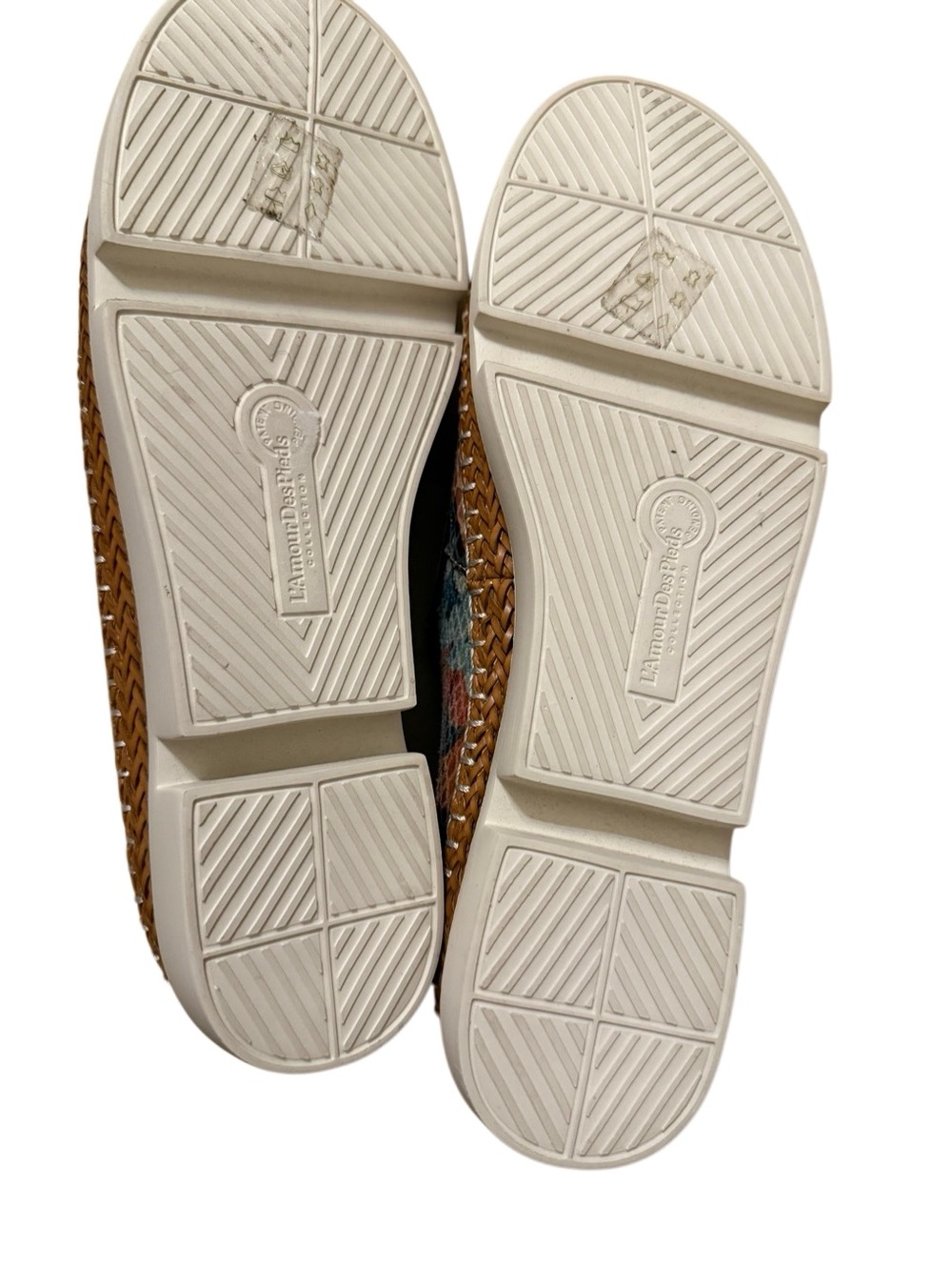 L'Amour Des Pieds Stazzema Slipon Floral Print Leather Shoe Size 10 - Picture 6 of 12